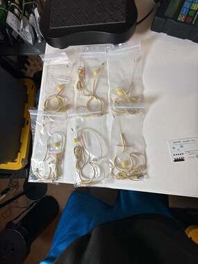 MICWL Audio  Professional Beige Headworn Earset Microphone Replacement (6-Pack)